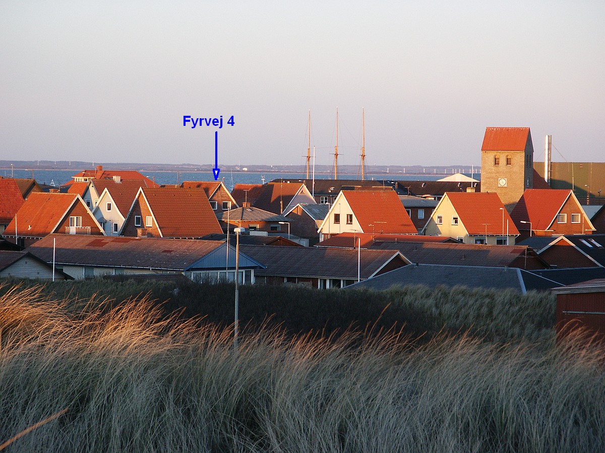 Solnedgang over Hvide Sande